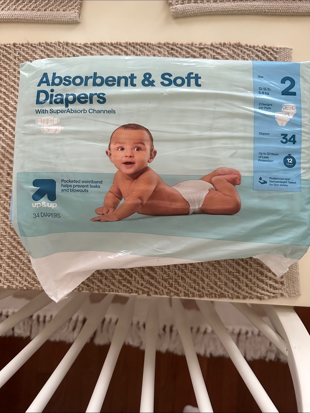 Absorbent and soft diapers
